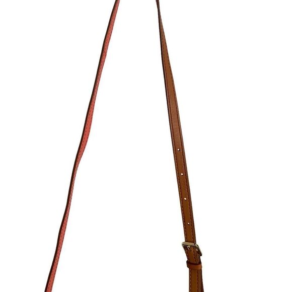 Fossil Crossbody Tan and Coral Purse - Picture 4 of 8